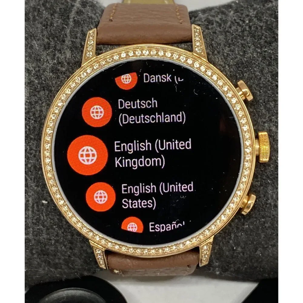 Fossil Gen 4 Authentic Digital Dial Smart Watch Custom Band FTW6011 LT413